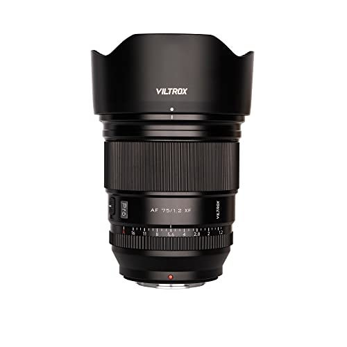 Viltrox 75mm F1.2 Pro Level Autofocus Lens(X-Mount) (Black-1) - Image 1