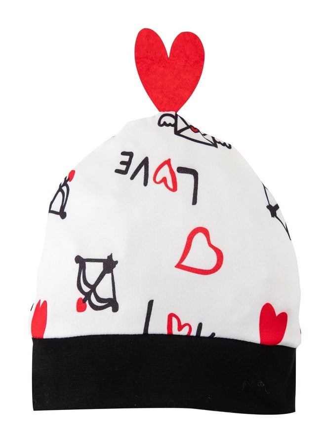 Okbebe Baby Boys Valentines Day Outfit Infant My First Valentine‘s Day Clothes Pants Set (Black 0-3M) - Image 5