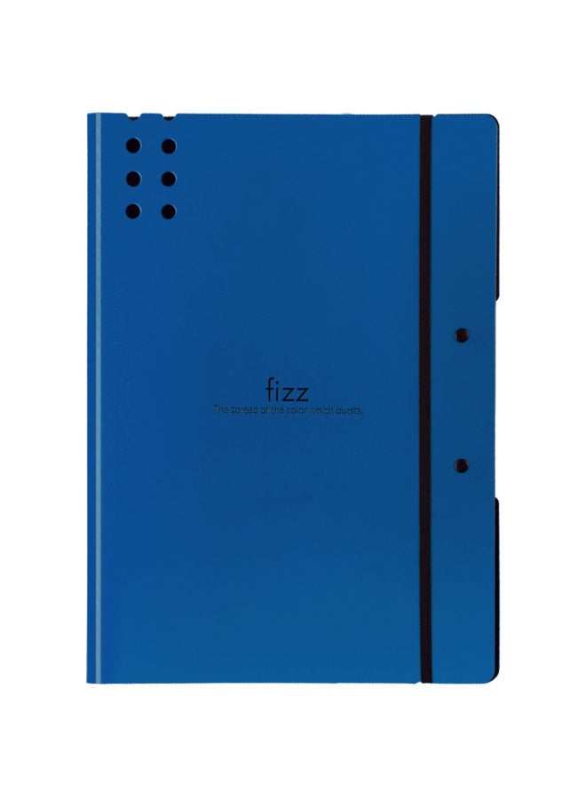 Fizz Fiz A4 Thick Hard Horizontal Folding Clipboard/doent Folder/organizer Pad/writing Pad/organizer For Office Supplies, Navy Blue A6382 - Image 1