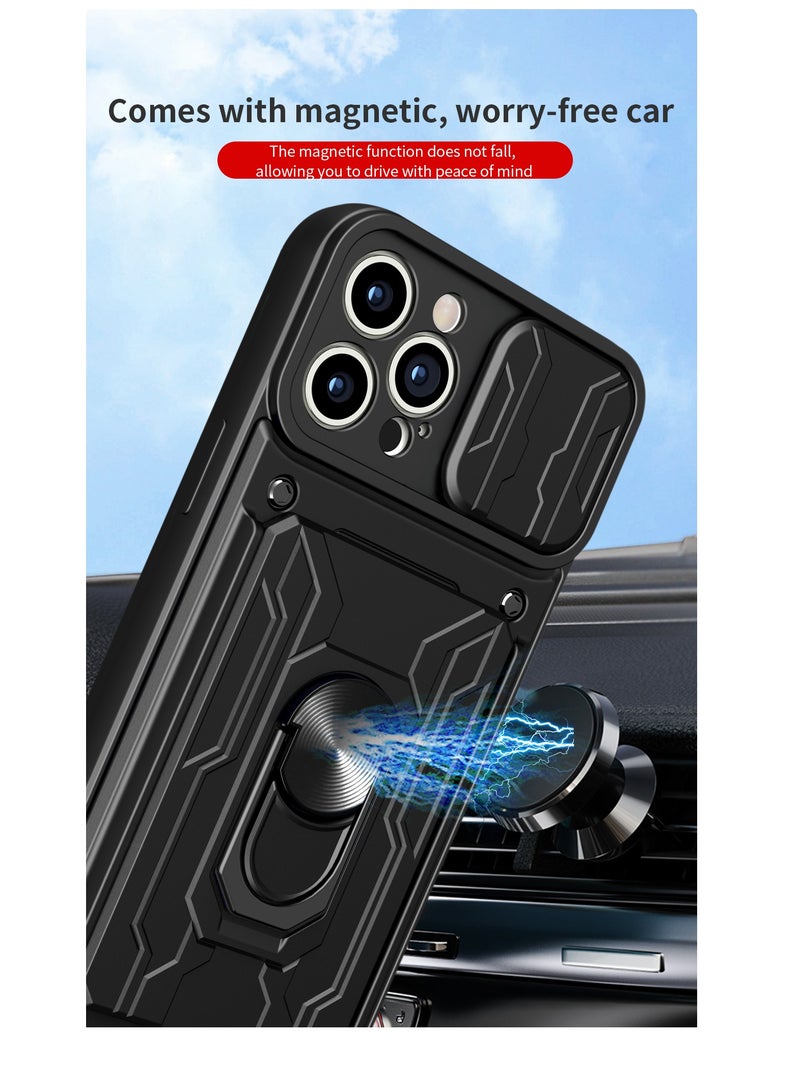 GULFLINK Back Cover Phone Protection Case For iPhone 15pro Bright Red - Image 5
