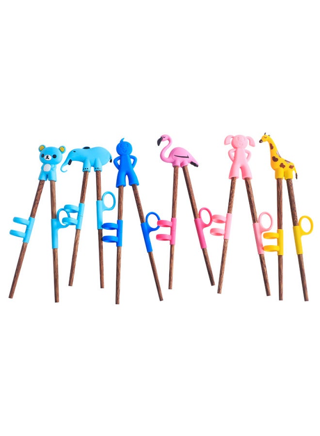Daily Use Tableware/chopsticks - Bamboo Chopsticks Lotus Design-Color:Flamingo Melamine Chopsticks Set - Image 3