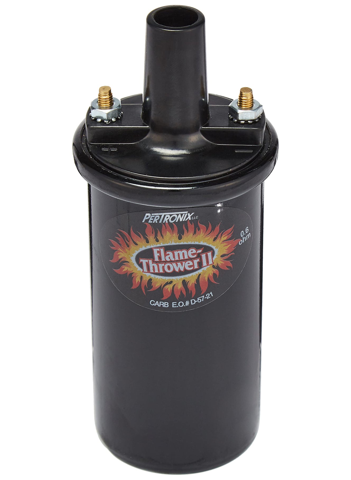 Pertronix PerTronix 45011 Flame-Thrower II 45,000 Volt 0.6 ohm Coil , Black  - Image 1