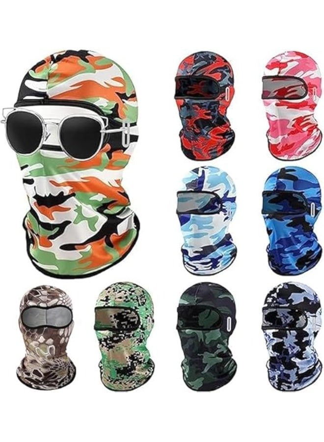 أقنعة باراكلافا أقنعة كاملة مع شريط عاكس أقنعة واقية من الشمس أقنعة واقية من الشمس أقنعة نارية ركوب الدراجات التزلج الرجال والنساء 9 - Image 1