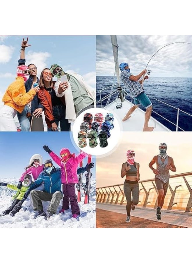 أقنعة باراكلافا أقنعة كاملة مع شريط عاكس أقنعة واقية من الشمس أقنعة واقية من الشمس أقنعة نارية ركوب الدراجات التزلج الرجال والنساء 9 - Image 3