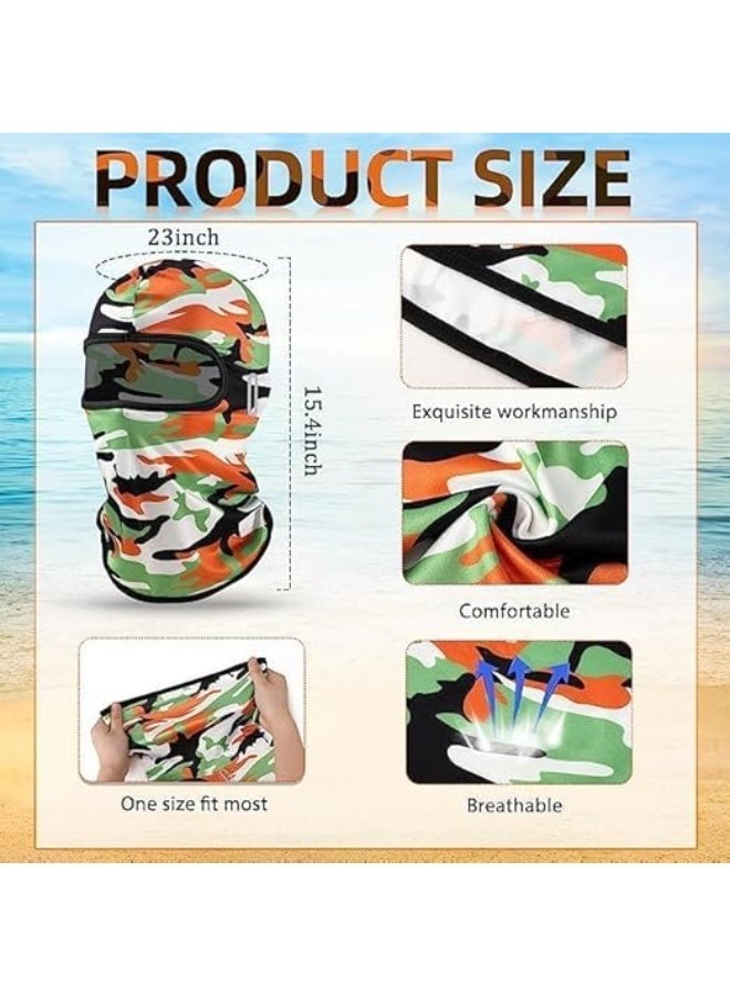 أقنعة باراكلافا أقنعة كاملة مع شريط عاكس أقنعة واقية من الشمس أقنعة واقية من الشمس أقنعة نارية ركوب الدراجات التزلج الرجال والنساء 9 - Image 2