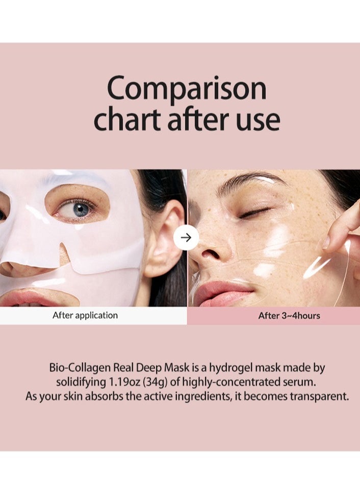 BIODANCE - 2-PACK BIODANCE Bio-Collagen Real Deep Mask, Hydrating Overnight Hydrogel Mask, Pore Minimizing, Elasticity Improvement, 34gx4pcsx2 - Image 1