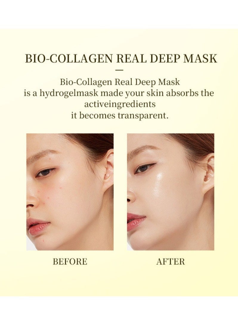 BIODANCE - 2-PACK BIODANCE Bio-Collagen Real Deep Mask, Hydrating Overnight Hydrogel Mask, Pore Minimizing, Elasticity Improvement, 34gx4pcsx2 - Image 1