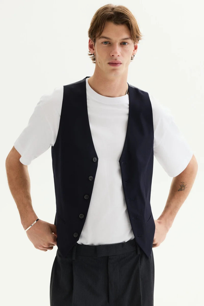 H&M  Slim Fit Suit waistcoat for Men | Best Price UAE