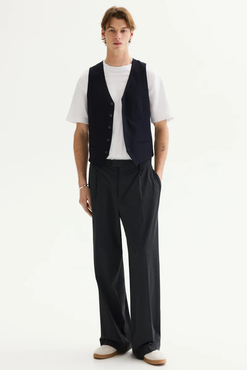 اتش اند ام صدرية بدلة بقصّة سلِم