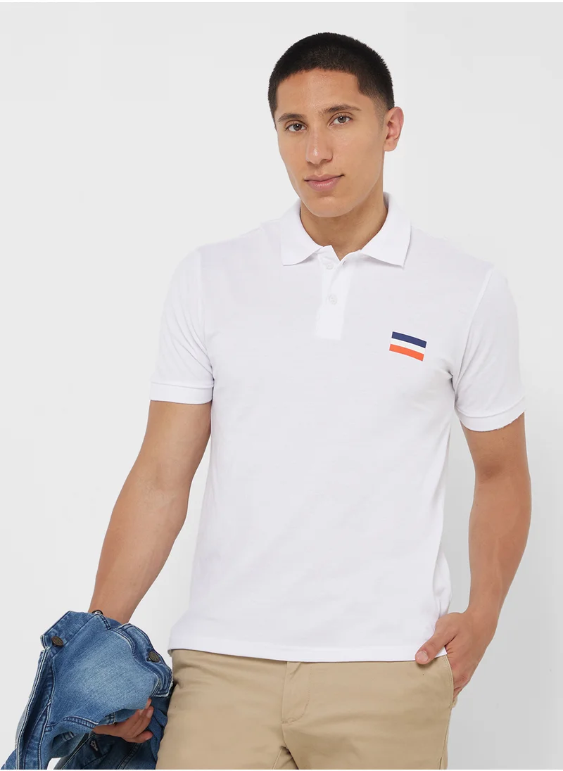 سفنتي فايف Casual Polo Shirt