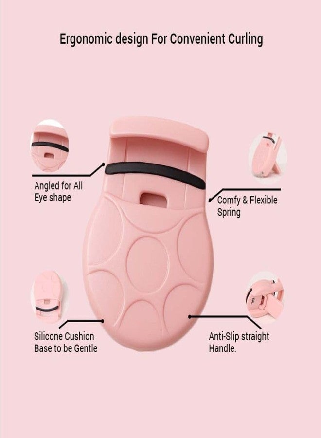 Cuffs N Lashes Mini Eyelash Curler | Compact Travel-Friendly Lash Curler for Perfect Lift & Curl | Gentle, Long-Lasting Curl | Easy-to-Use & Cruelty-Free (Kitty Curl-B) - Image 2