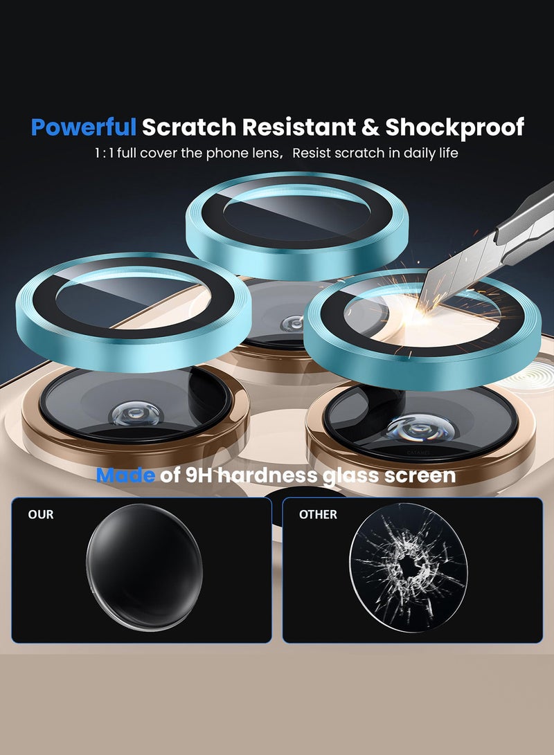 CATANES for 16 Pro/16 Pro Max Camera Lens Protector, Ultra Tough HD Individual Lens Protectors, Scratch Resistant, Ultra Thin Tempered Glass - Image 4