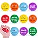MCPINKY Motivational Stress Balls for Adults 12PCS Foam Stress Balls with Positive Quetos for Birthday Party Favor Employee Appreciation Gifts Goodie Bags Stuffer Relieve Anxiety Manage Anger 2 Inch - Image 2