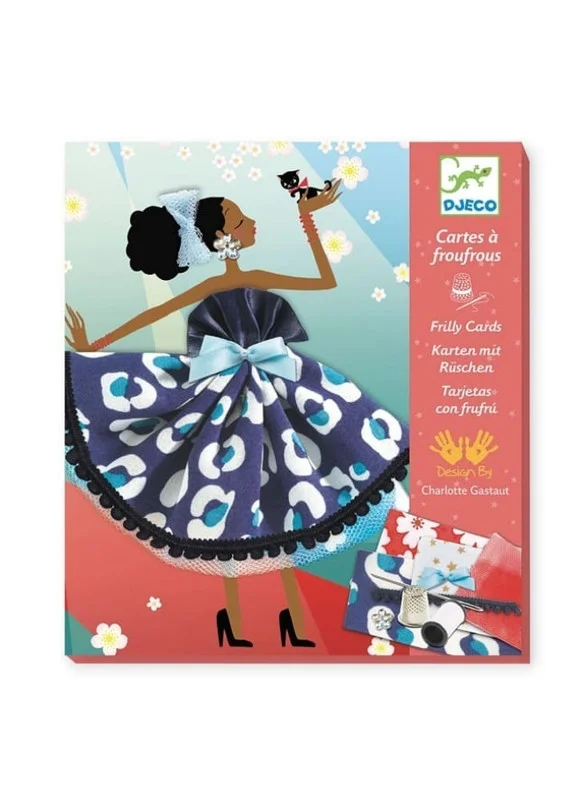 دجيكو So Paris Sewing Frilly Cards