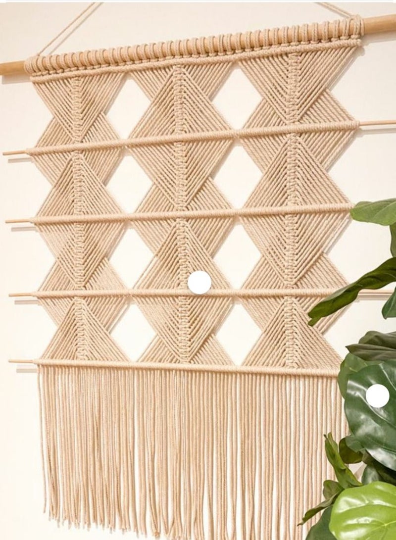 macrame sanu Handmade macrame wall decor 