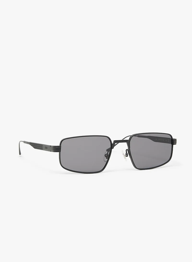 KAREN WAZEN Leo Rectangle Sunglasses