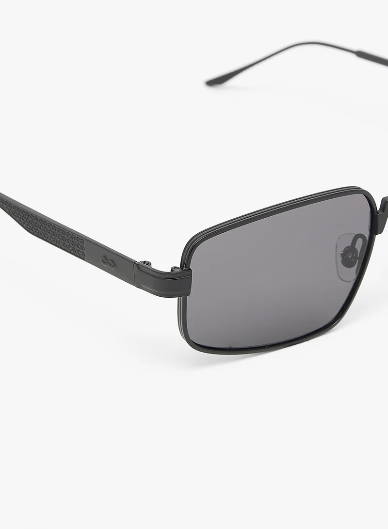 KAREN WAZEN Leo Rectangle Sunglasses