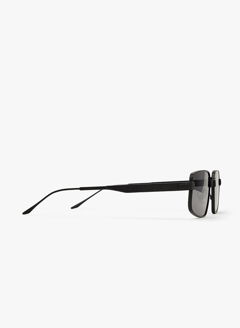 KAREN WAZEN Leo Rectangle Sunglasses