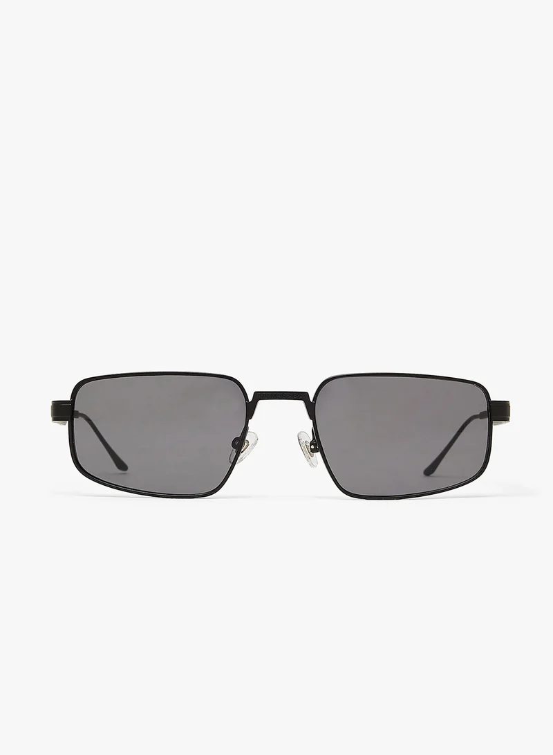KAREN WAZEN Leo Rectangle Sunglasses