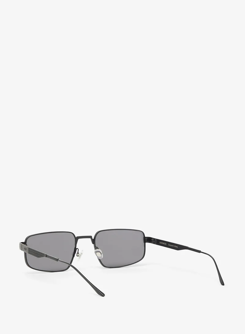 KAREN WAZEN Leo Rectangle Sunglasses