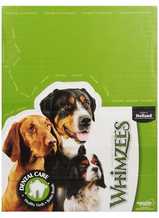 WHIMZEES - Paragon 30Count Box Whimzees Hedgehog Dental Treat For Pets, Large - Image 1