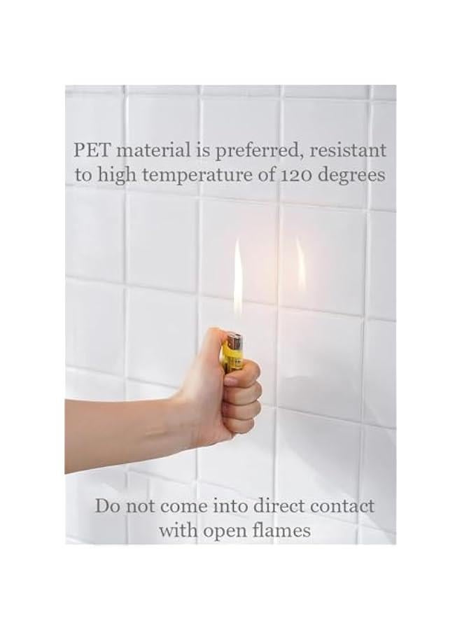 HOOKOR Clear Oil Proof Wall Sticker for kitchen,60 * 500CM Contact Paper Decorative Self Adhesive Removable Wallpaper, Kitchen Backsplash Wall Protector Transparent Self-Adhesive Sticker Cupboard Household - Image 5