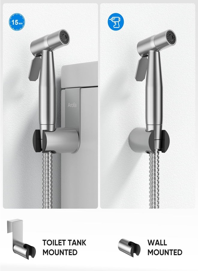 Arofa Hot and Cold Handheld Bidet Sprayer for Toilet, Warm Water Bidet with Adjustable Pressure, Non-Electric Temperature Control for Feminine Wash - Image 4