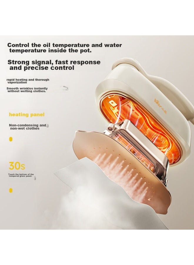 Bear Handheld Garment Steamer, Electric Iron For Home Use, High-power Boosted Steam, Wet And Dry Ironing, Portable For Travel And Business Trips, Compact Iron, Group Purchase Gift, Dyd-b15m5 - Image 1
