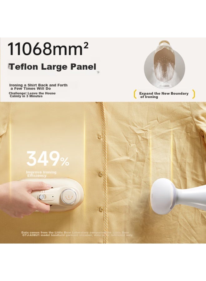 Bear Handheld Garment Steamer, Electric Iron For Home Use, High-power Boosted Steam, Wet And Dry Ironing, Portable For Travel And Business Trips, Compact Iron, Group Purchase Gift, Dyd-b15m5 - Image 2