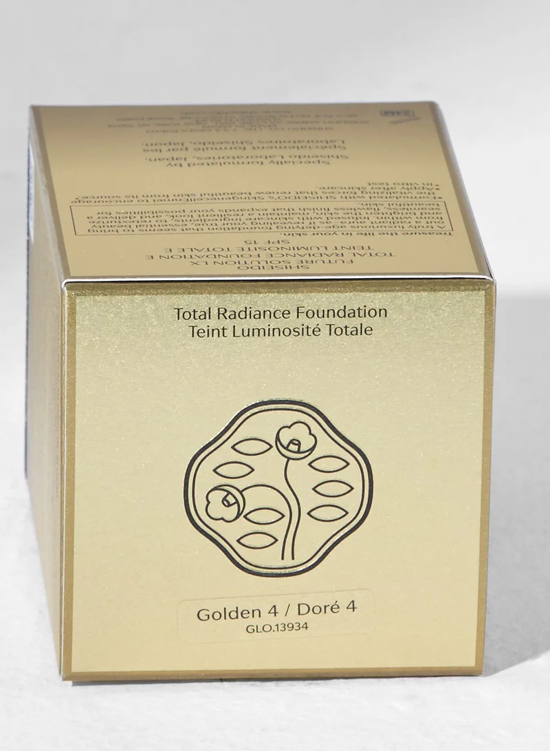 Shiseido Total Radiance Foundation - Golden 4