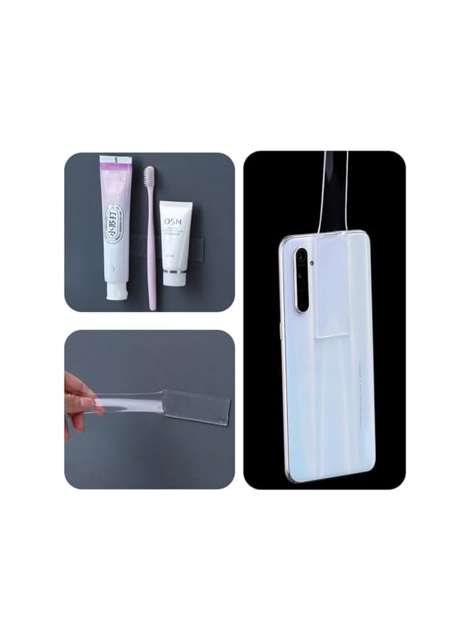 promass Magic Adhesive Nano Tape - 5cm Wide, Washable, Waterproof, Double-Sided Transparent Acrylic Gel Mounting Tape - Image 4