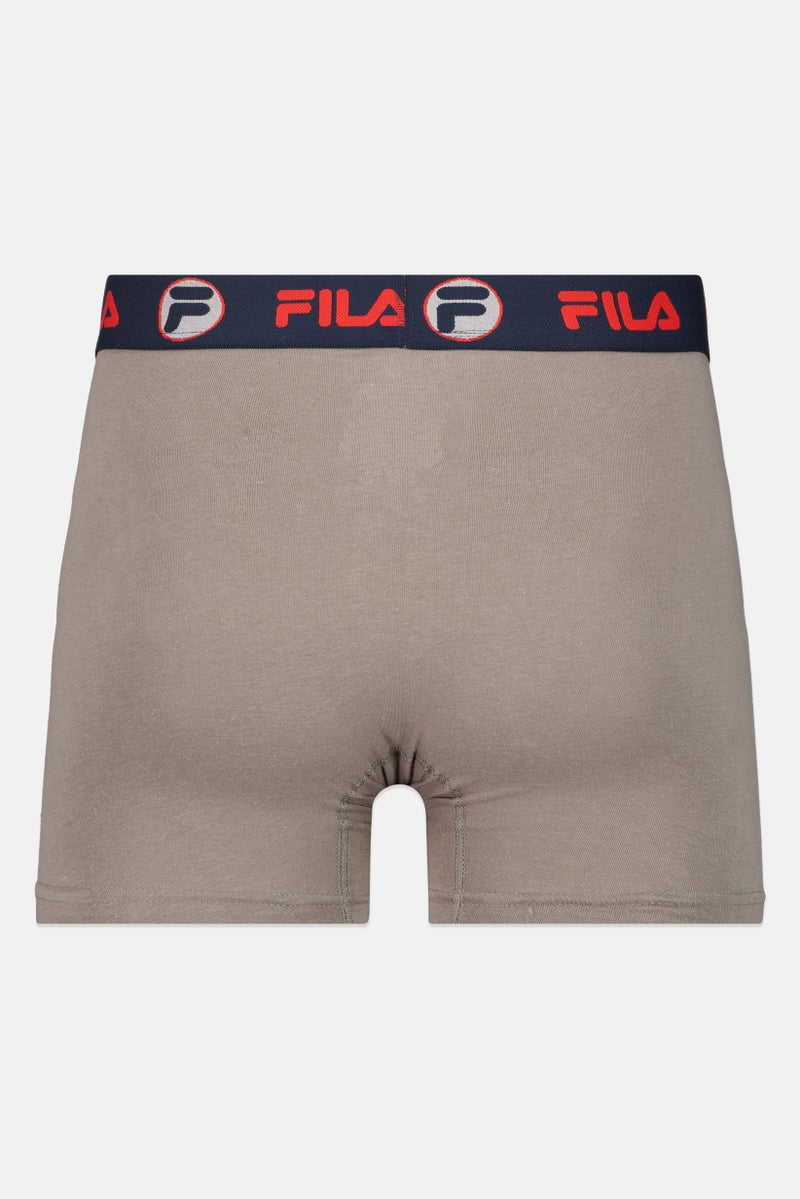 FILA شورت بوكسر مموه للرجال 4 قطع، متعدد الألوان - Image 3