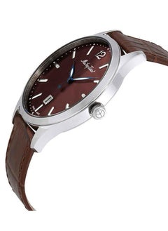 Mathey-Tissot Urban Brown Dial Brown Leather Men's Watch H411AM  - Image 2