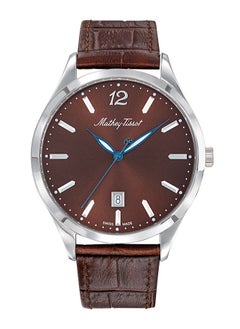 Mathey-Tissot Urban Brown Dial Brown Leather Men's Watch H411AM  - Image 1