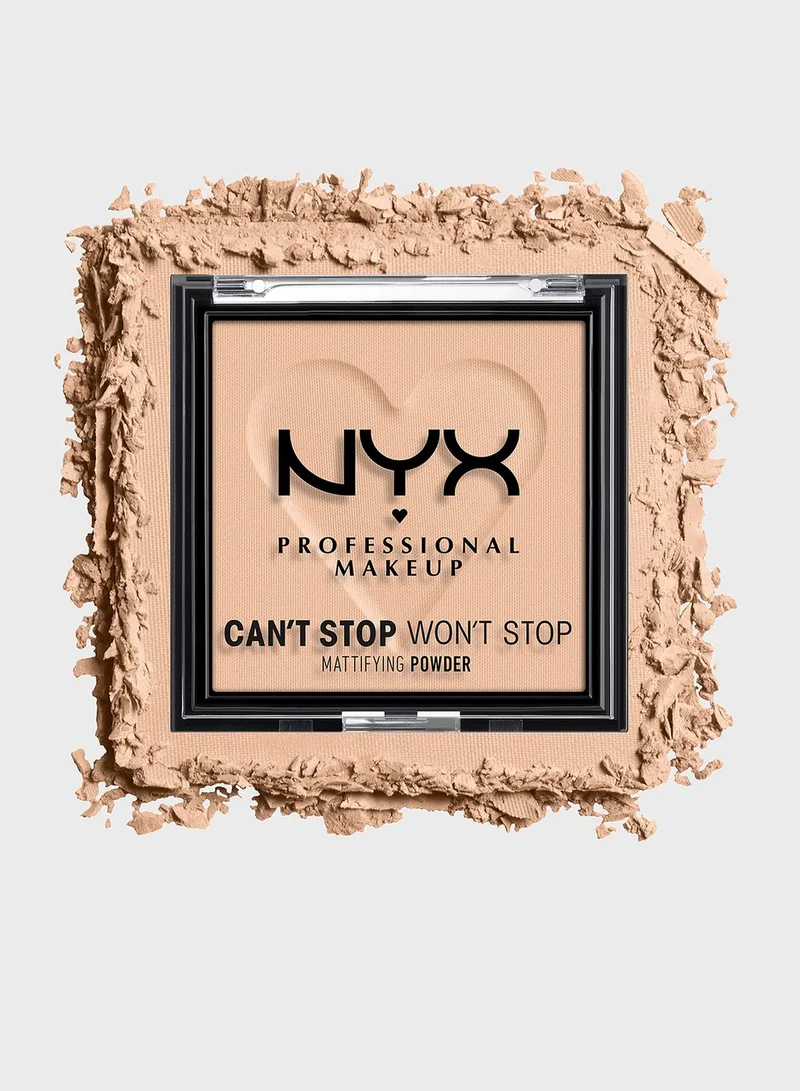 NYX PROFESSIONAL MAKEUP Can't Stop Won't Stop Mattifying Powder L Medium