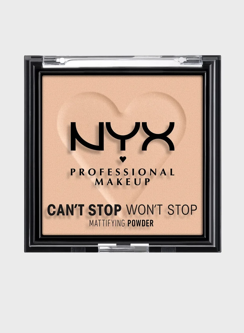 NYX PROFESSIONAL MAKEUP Can't Stop Won't Stop Mattifying Powder L Medium