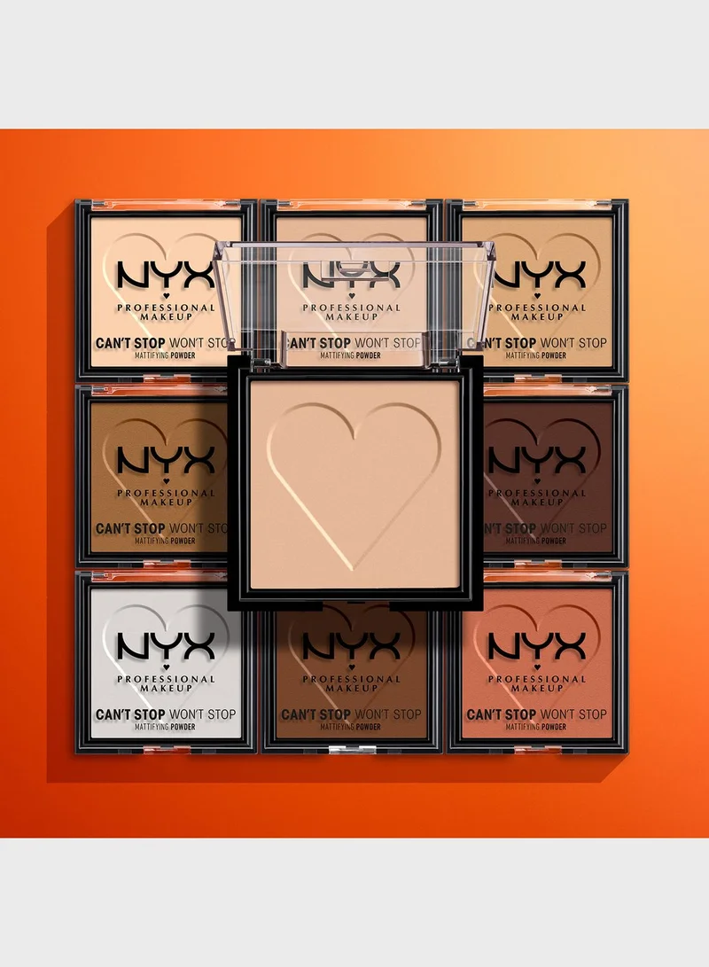NYX PROFESSIONAL MAKEUP Can't Stop Won't Stop Mattifying Powder L Medium