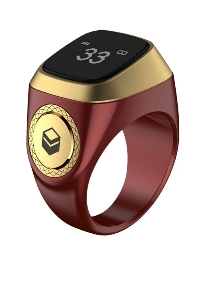 iQIBLA Smart Tasbih Zikr Lite Ring Brown Plastic 20MM