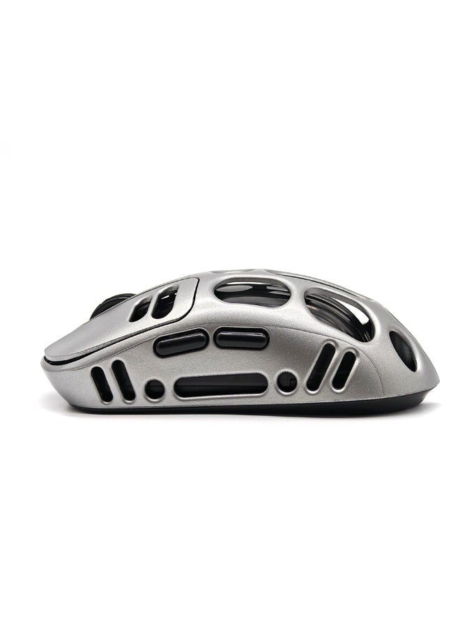 Wireless Bluetooth Gaming Mouse for PC, Mac, Laptop, Desktop, smartphone, tablet, Computer Mice with 2.4Ghz USB Receiver, 800/1200/1600 DPI, Gray - Image 2