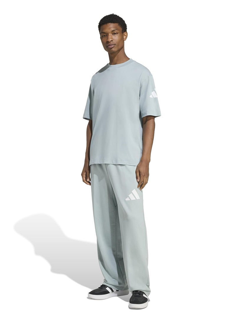 Adidas Essentials Loose Fit 3 Bar Logo T-Shirt - Image 5