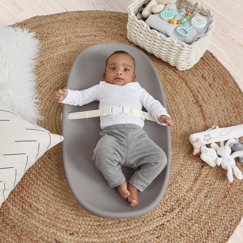 Evolur Eva Baby Changing Pad in Dark Gray, Soft, Lightweight and Portable Changing Pad, Fits All Changing Table, Waterproof Firm Padding - Image 2
