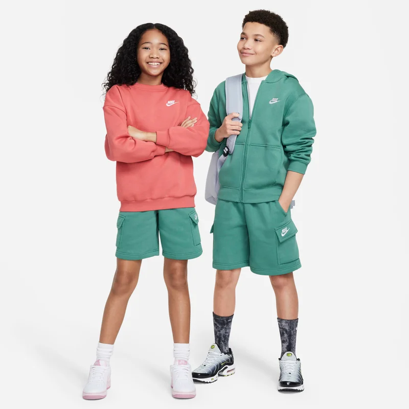 Nike Kids' Sportswear Club Fleece Cargo Shorts