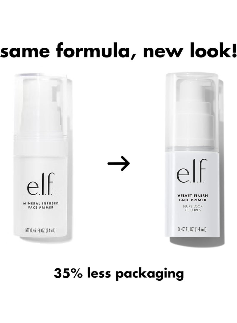 elf Mineral Infused Face Primer – Smooth Foundation Base, Fills Fine Lines & Refines Skin, Vegan & Cruelty-Free, Travel Size - Image 3