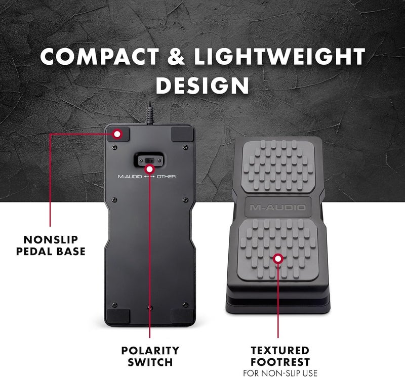 M-Audio Ex-P Expression Pedal for Keyboards and MIDI Controllers - Image 4