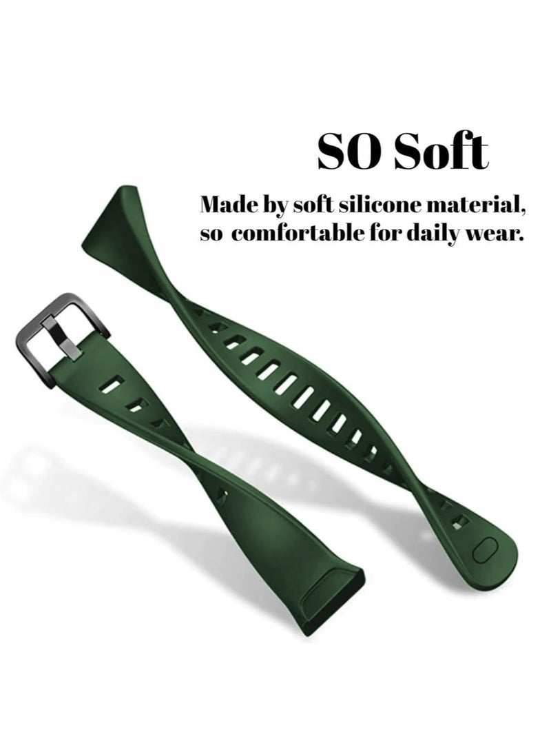 BORTONY Huawei Band 8/9/10 Replacement Watch Straps Band  Durable Silicone Wrist Strap Adjustable for Women Men Fashion Sport Strap Compatible for Huawei Band 10/9/8 - Image 4