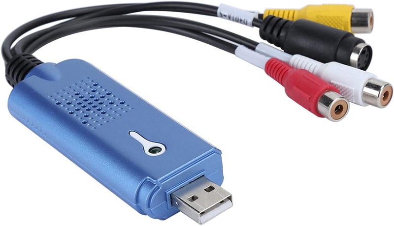 بطاقة تسجيل فيديو USB لتسجيل وتعديل ألعاب الفيديو ذات الحركة الكاملة، مخصصة لشاشات الكمبيوتر واللابتوب ومزودة بمنفذ USB - Image 1