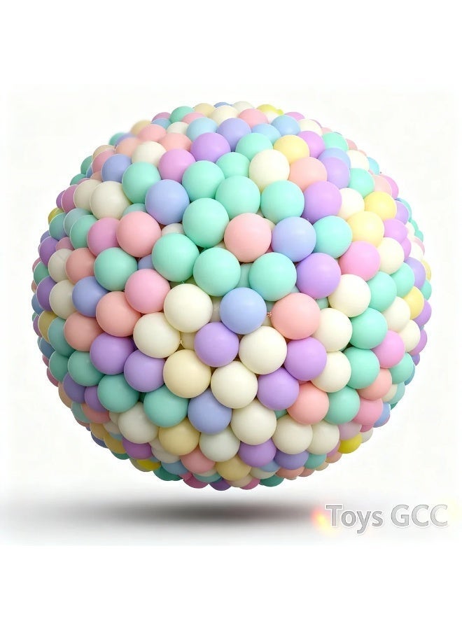 Toys GCC 5 Inch Macaron Balloons 200pcs | Wedding Birthday Party Decoration | Colorful Mini Balloon Set | Latex Balloons for Home & Event Decor - Image 5