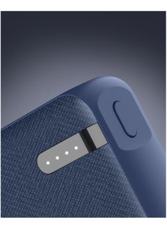 Remson Remson Revo Charge 20000mAh Portable Power Bank 20W Power Delivery Dual USB-C Output with Leather Exterior Design Compatible for iPhone Tablet Samsung  - Image 3