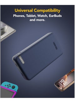 Remson Remson Revo Charge 20000mAh Portable Power Bank 20W Power Delivery Dual USB-C Output with Leather Exterior Design Compatible for iPhone Tablet Samsung  - Image 4