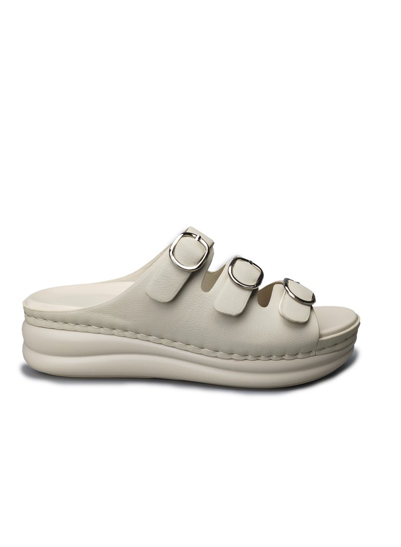 Comfort Support slip-on Platform Sandals for Ladies - Non-Slip Sole & Arch Cushion Lightweight Breathable for Dubai Deserts & Resorts - Walk All Day in 45°C Heat!  - Image 5